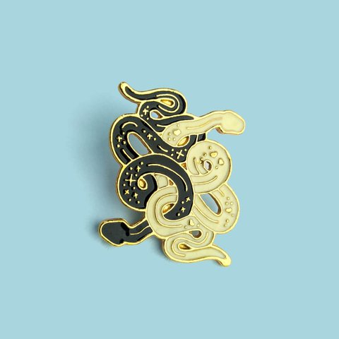 Serpientes entrelazadas - Yin Yang